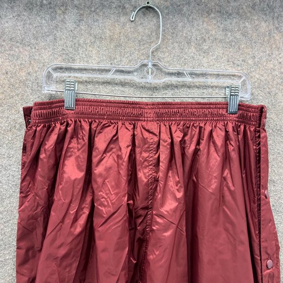 Vintage Champion Sweatpants Mens XL Burgundy Athletic Track Windbreaker Y2K - Picture 5 of 12